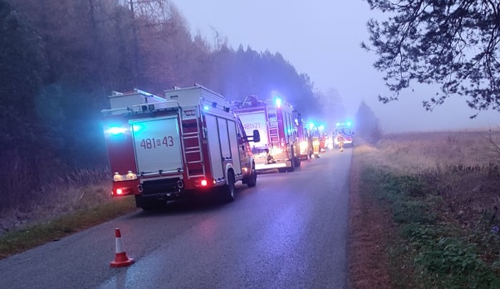 Wypadek zaprzęgu konnego niedaleko Lipska. Pięć osób w szpitalu, w tym troje dzieci