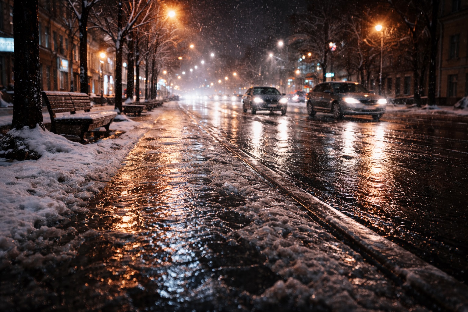 Ostrzeżenie IMGW: marznące opady w powiecie lubaczowskim. W nocy możliwa gołoledź
