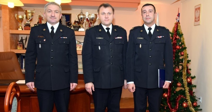 Nowy zastępca komendanta w lubaczowskiej komendzie Straży Pożarnej